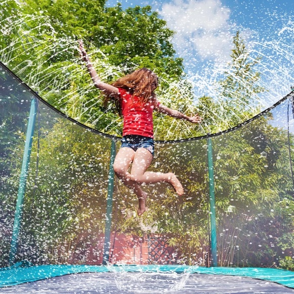 Trampoline Outdoor 39.4’ Summer Yard Multipurpose Sprinkler NWT - Picture 9 of 12